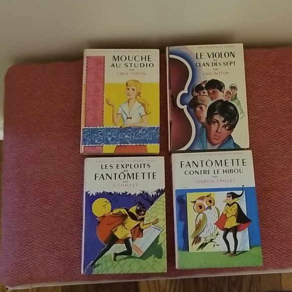 nouvelle bibliotheque rose Other - 4 vintage french books